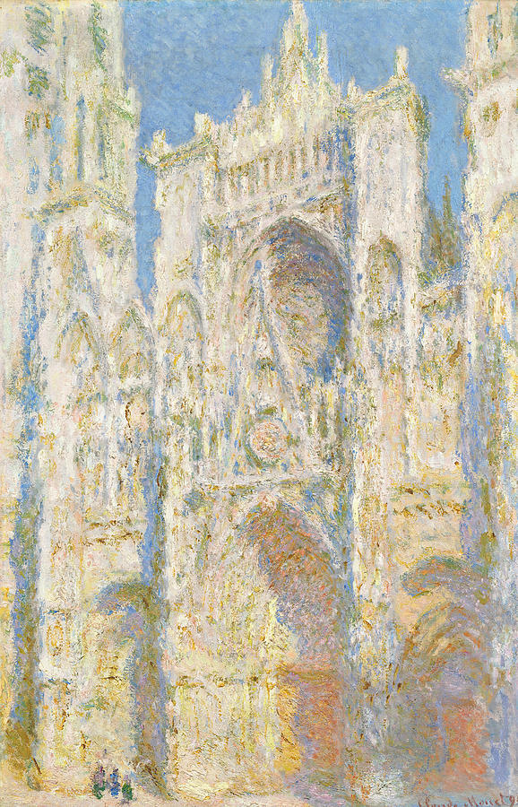 Monet Rouen Cathedral #1 Painting by Granger