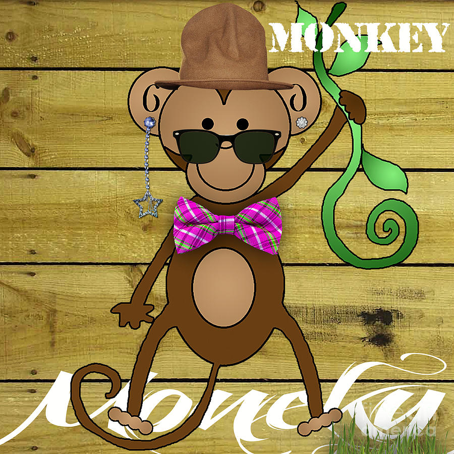 Monkey Business Collection #1 Mixed Media by Marvin Blaine
