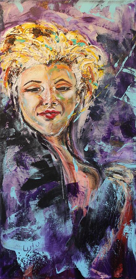 Marilyn Monroe Painting - Monroe #1 by Lucy Matta