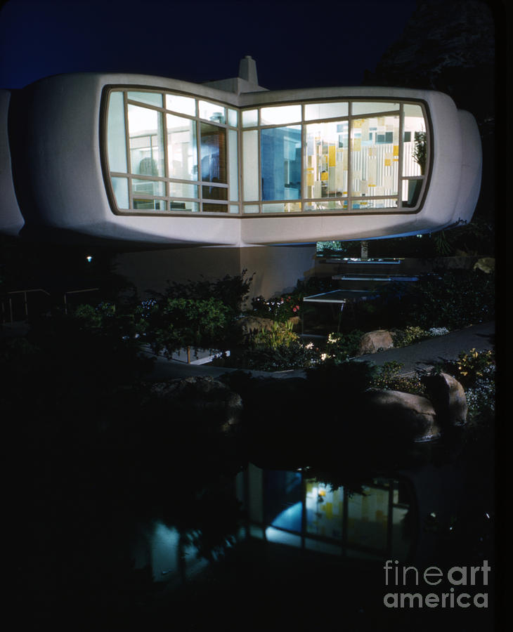 Architecture Photograph - Monsanto House of the Future by Marvin Goody, 1961 by The Harrington Collection