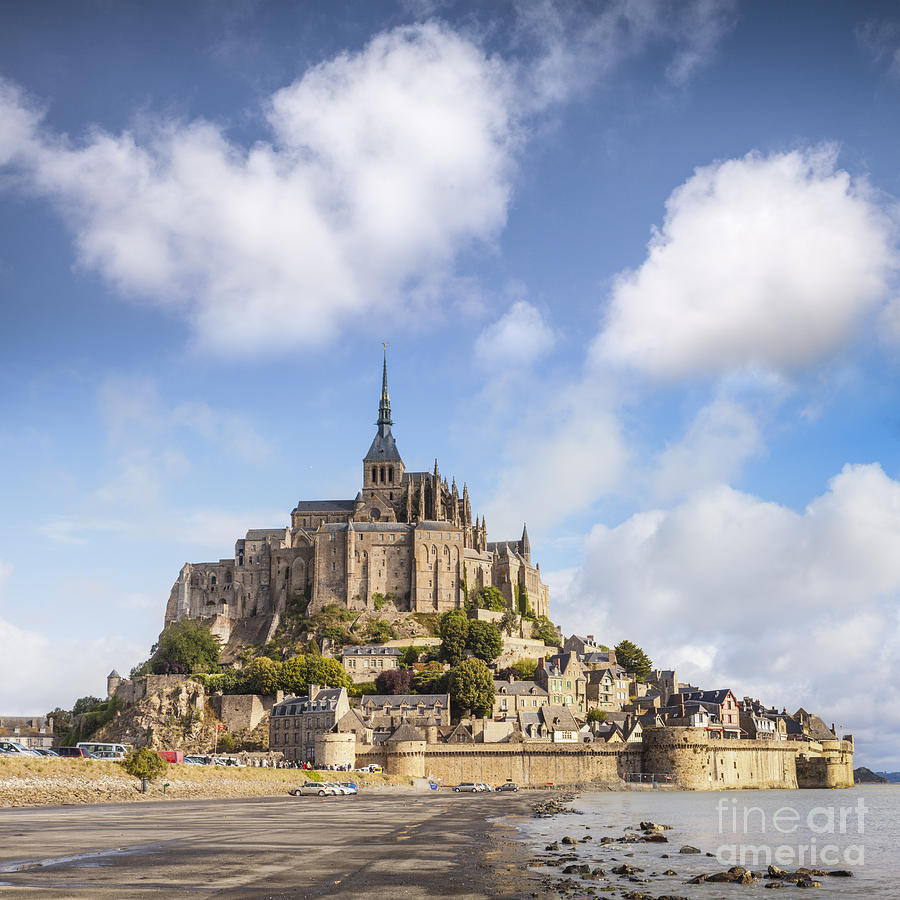 Mont St Michel Normandy France #1 Photograph by Colin and Linda McKie