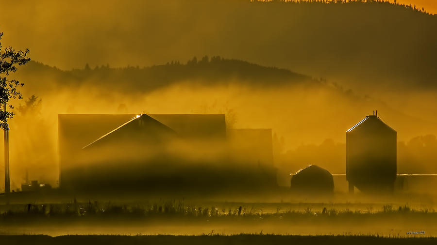 Montana Farm #1 Photograph by Jim Lucas