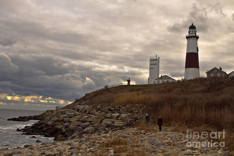 Montauk Photograph - Montauk Lighthouse by Linda C Johnson Montauk Photograph - Montauk Lighthouse by Linda C Johnson