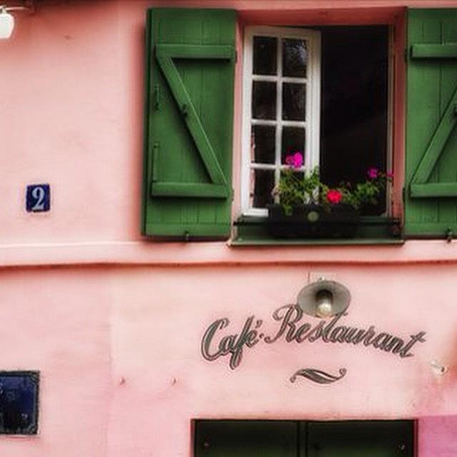 Paris Photograph - Montmartre Pink #1 by Georgia Clare