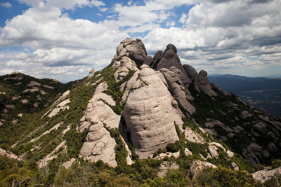 Montserrat Mountain in Spain #1 Photograph by Artur Bogacki