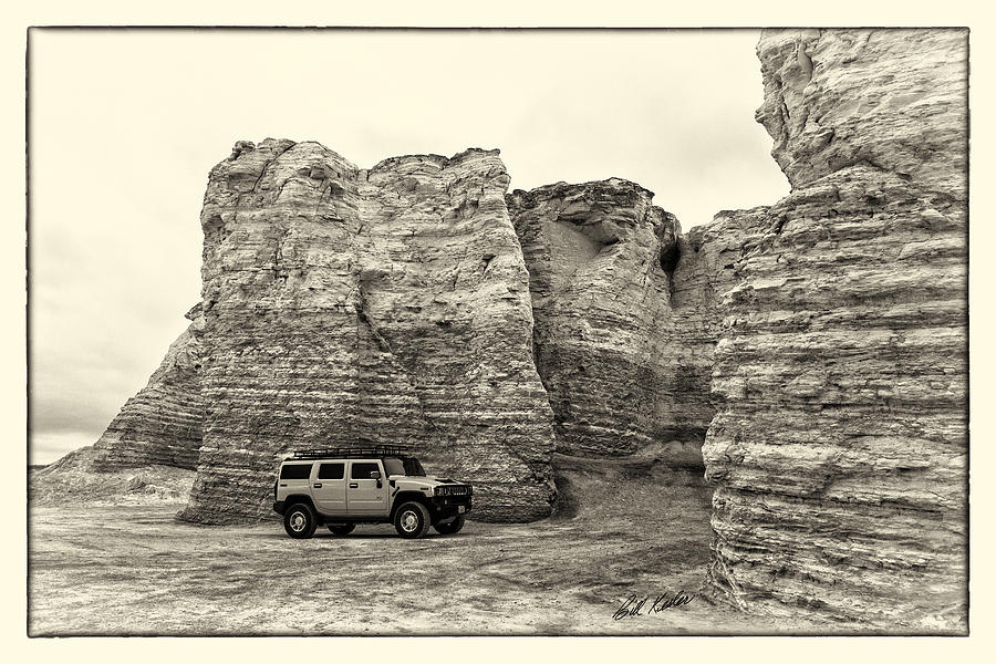 Monument Rocks - Chalk Pyramids #14 Photograph by Bill Kesler