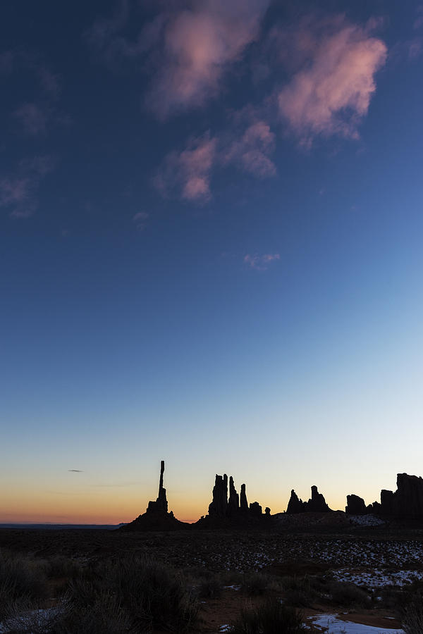 Totem Pole Photograph - Monument Valley Dawn #1 by Mike Herdering