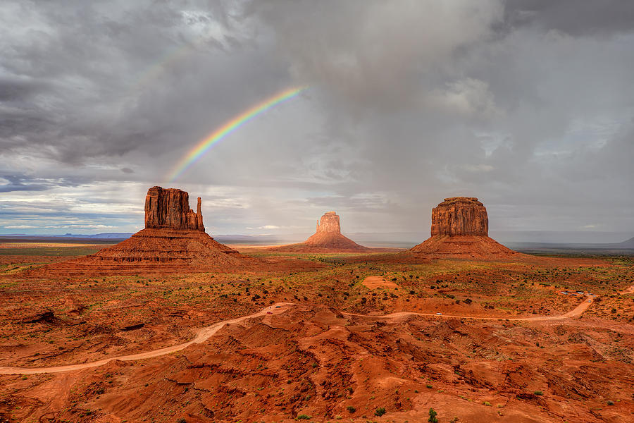 Monument Valley Rainbow #1 Photograph by Mark Whitt