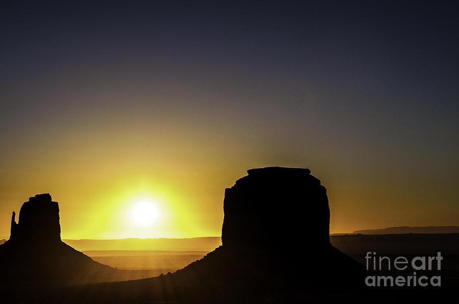Monument Valley Sunrise #1 Photograph by Thomas R Fletcher
