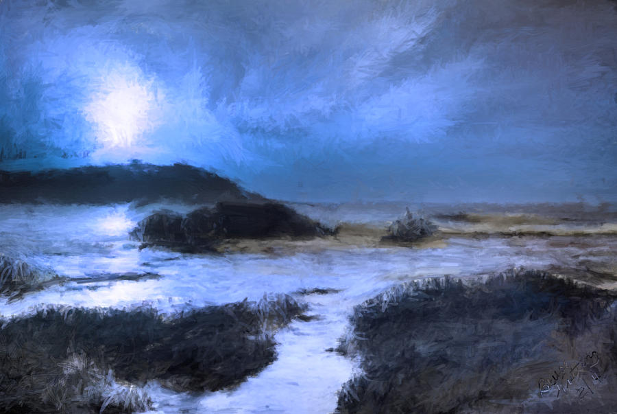 Moonlight Sonata #1 Painting by Bruce Nutting