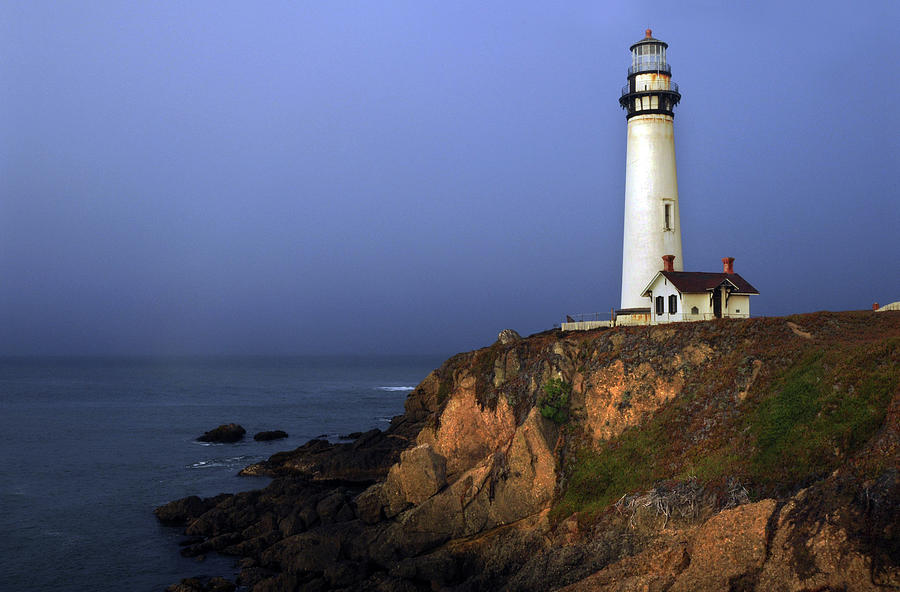 Morning At Pigeon Point Lighthouse #1 Photograph by Mitch Diamond
