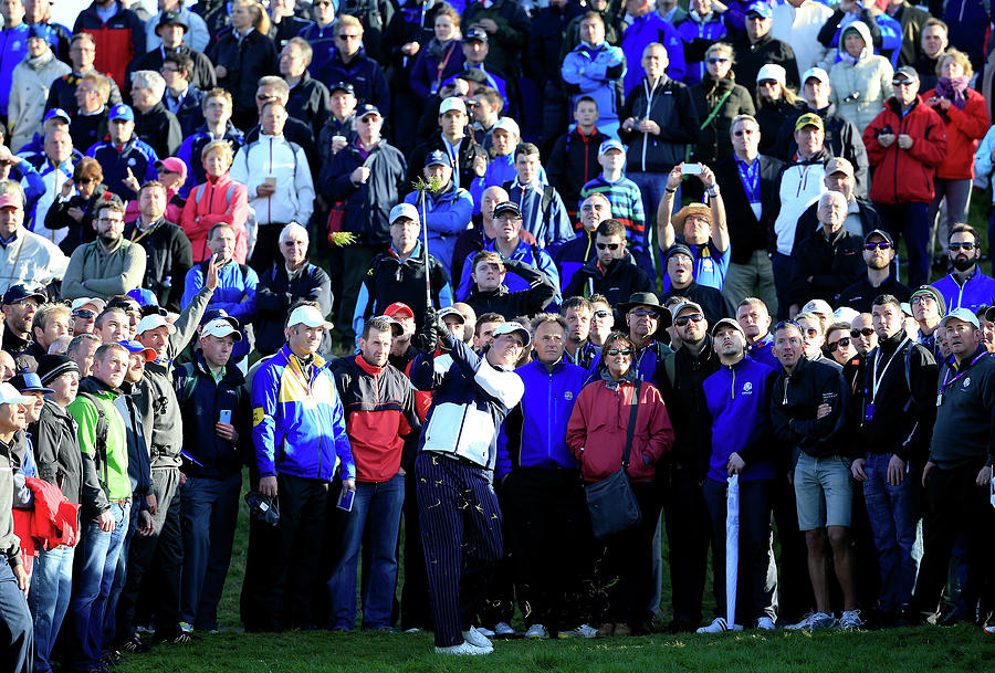 Morning Fourballs - 2014 Ryder Cup #1 Photograph by Harry How