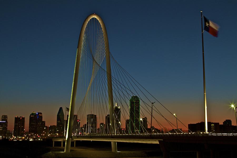 Morning Twilight over Dallas #2 Photograph by John Babis