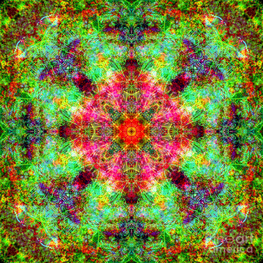 Moroccan Cosmos Mandala Digital Art by Susan Bloom - Fine Art America