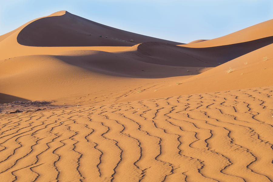 Desert Photograph - Morocco, Erg Chegaga (or Chigaga #1 by Emily Wilson