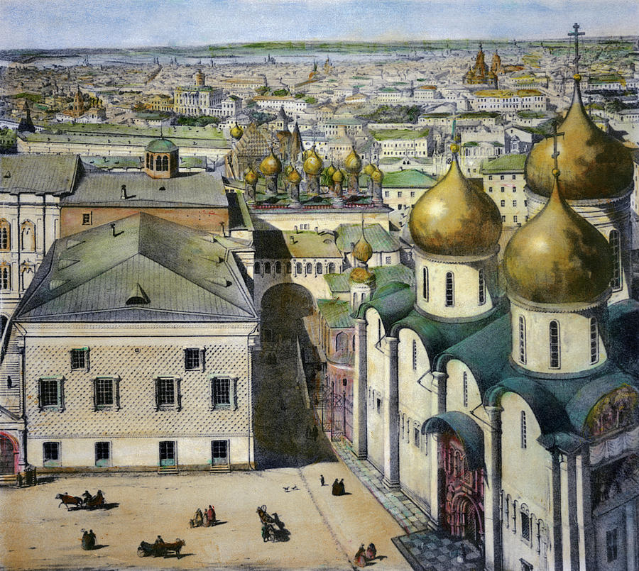 Moscow, C1845 #1 Painting by Granger