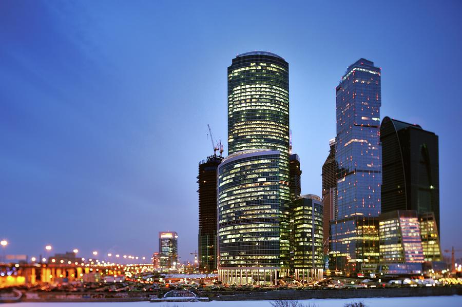 Moscow Skyline #1 Photograph by Vladimir Zakharov