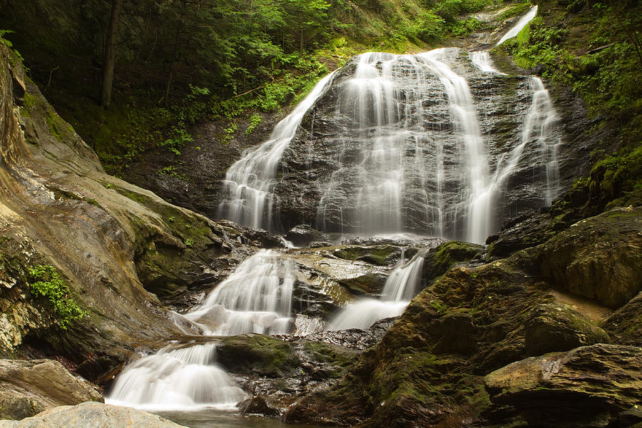 Moss Glen Falls Stowe Vermont Photograph by Stephanie McDowell | Fine ...