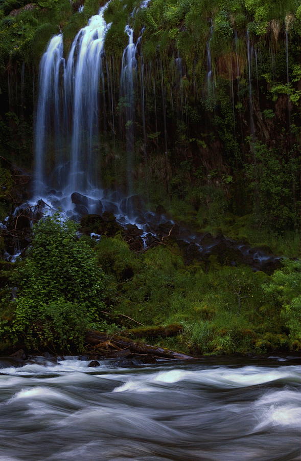 Mossbrae Falls in California #1 Photograph by Jetson Nguyen