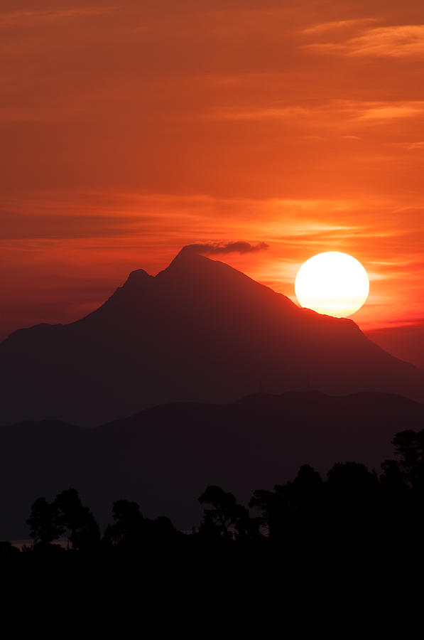 Mount Athos Sunrise #1 Digital Art by Roy Pedersen