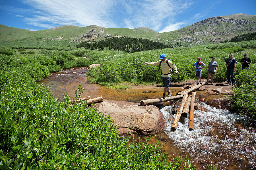 Mount Bierstadt Hiking Trail #1 Photograph by Jim West