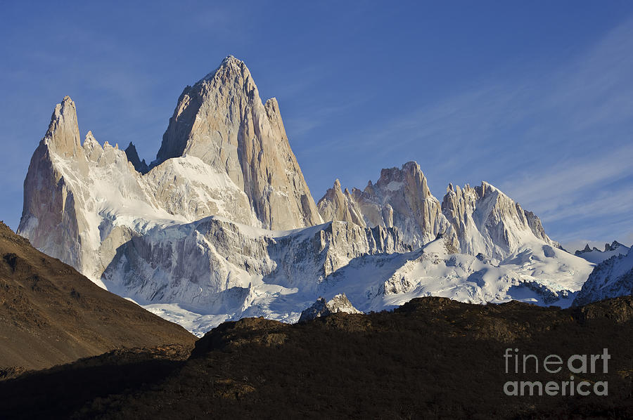 Mount Fitzroy, Argentina #1 Photograph by John Shaw