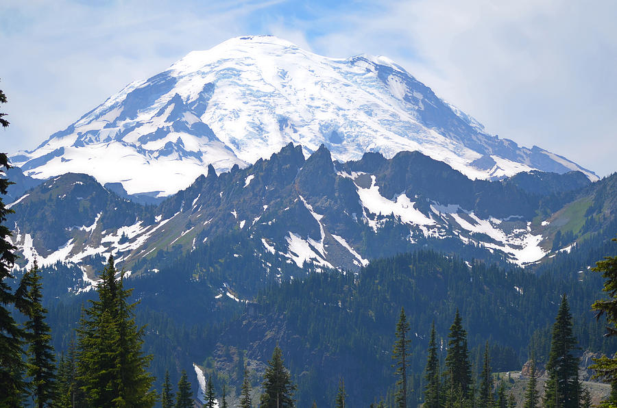 Mount Rainier Photograph by Emelyn McKitrick | Fine Art America