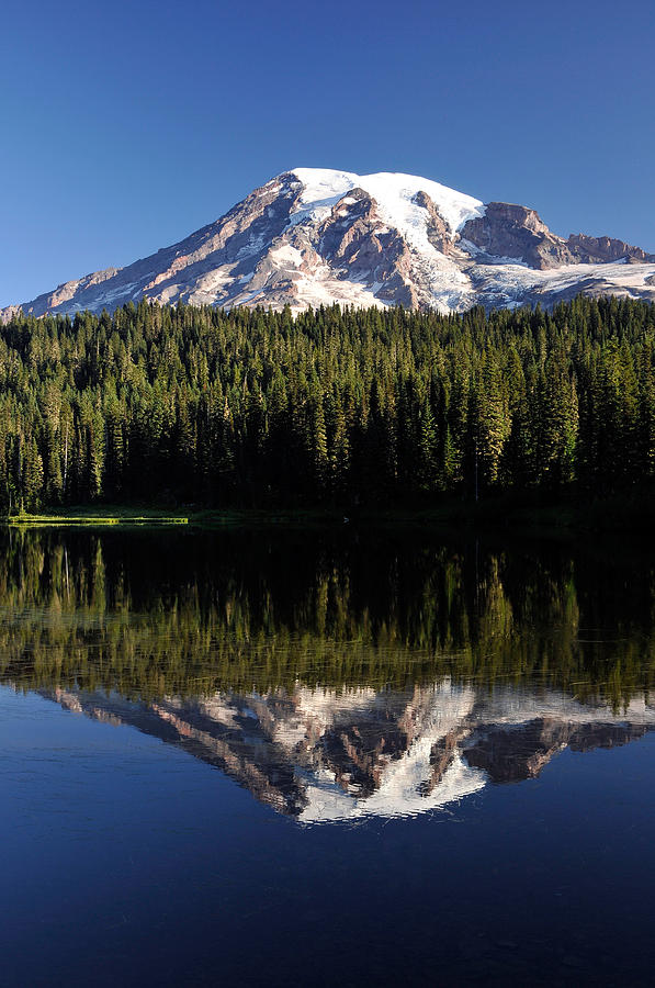 Mount Rainier Photograph by Theodore Clutter