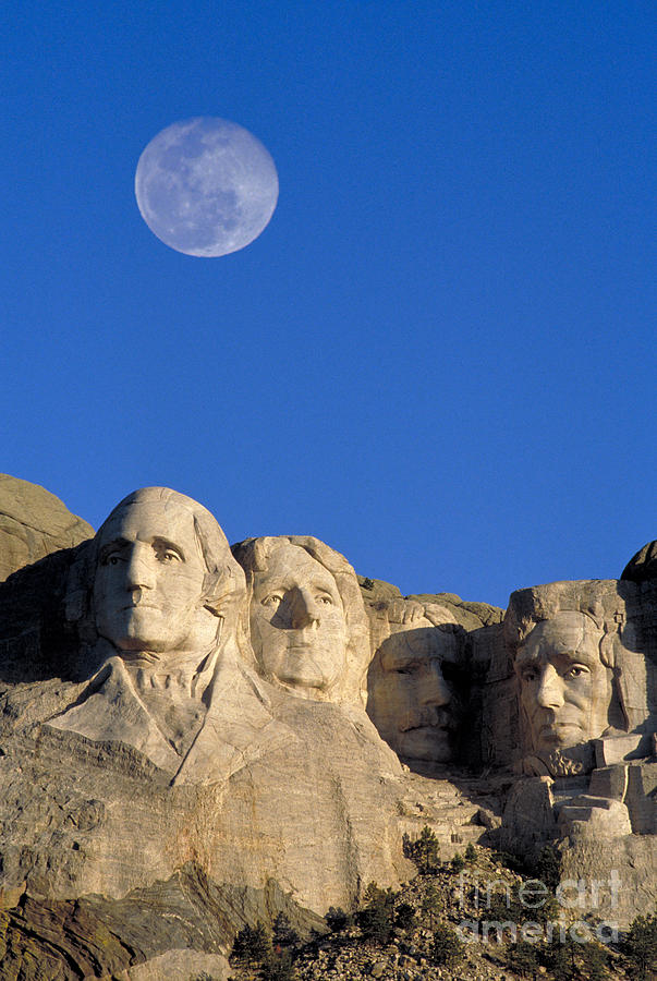 Rushmore Photograph - Mount Rushmore #3 by Mark Newman