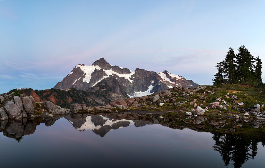 Mount Shuksan  Photograph by Michael Russell