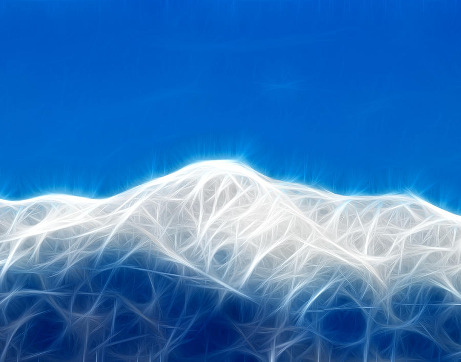 Mountain Fractalius #1 Photograph by Maggy Marsh