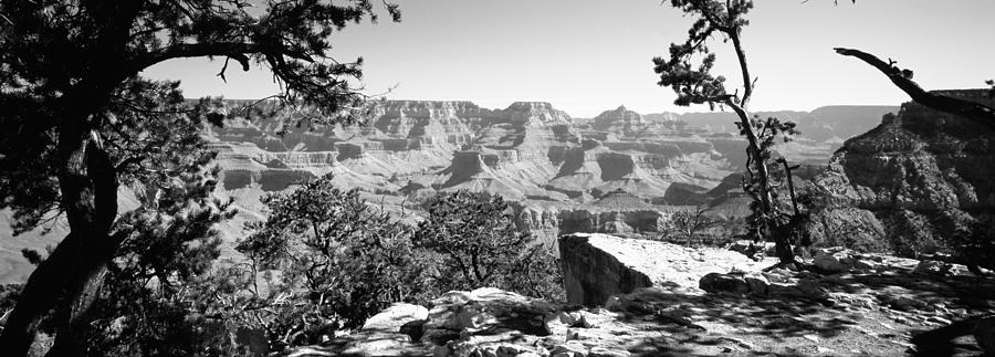 Grand Canyon National Park Photograph - Mountain Range, Mather Point, South #1 by Panoramic Images