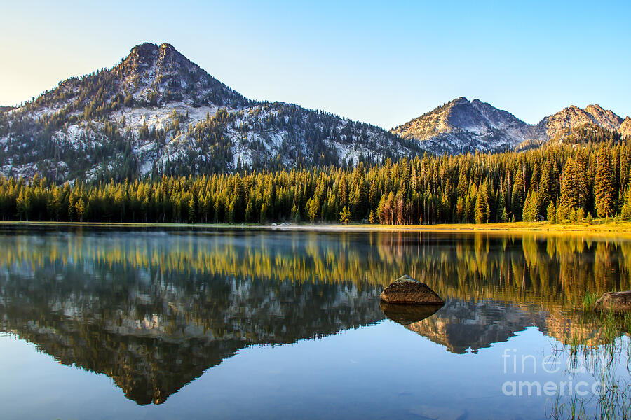 Mountain Reflections Photograph by Robert Bales