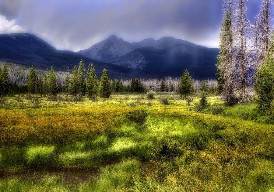 Rocky Mountain National Park Photograph - Mountain Valley #1 by Ellen Heaverlo