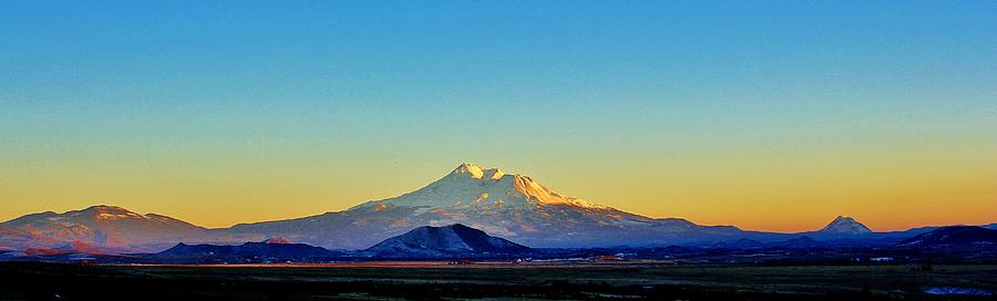 Landscape Photograph - Mt. Shasta #1 by Tony Castle
