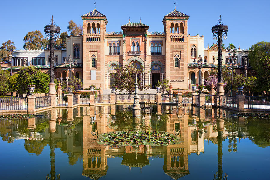 Mudejar Pavilion in Seville #1 Photograph by Artur Bogacki
