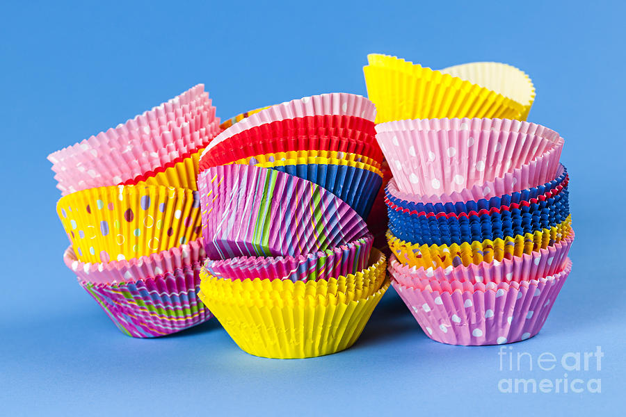 Cup Photograph - Muffin cups 1 by Elena Elisseeva