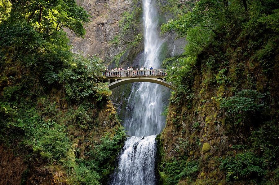 Multnomah Falls #1 Photograph by Photo By Dasar