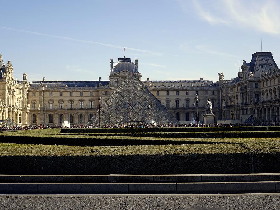 Paris Photograph - Musee du Louvre In Paris France #1 by Rick Rosenshein