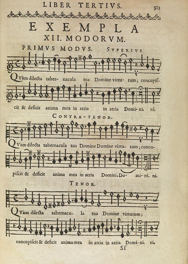 Music Theory #1 Photograph by Middle Temple Library