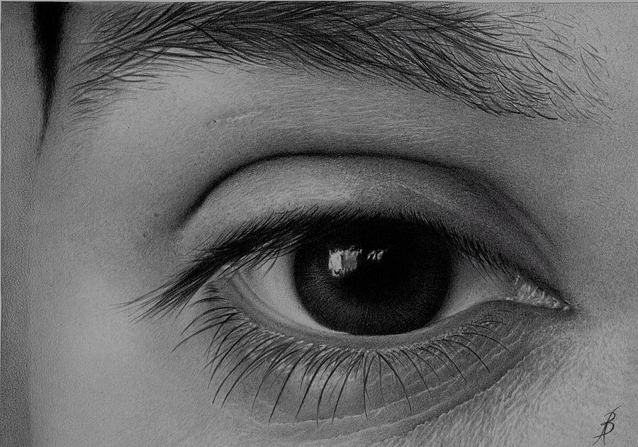 My Eye Drawing by Jonatan Alonzo