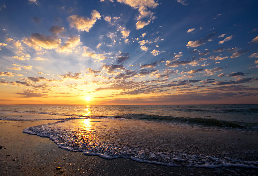 Myrtle Beach South Carolina Sunrise Photograph by Stephanie McDowell