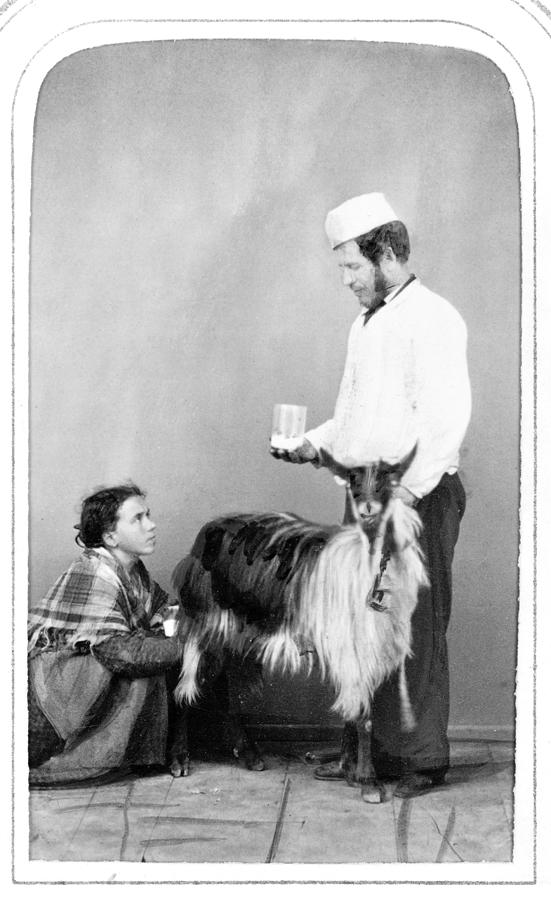Naples Peasant, 1869 #1 Photograph by Granger