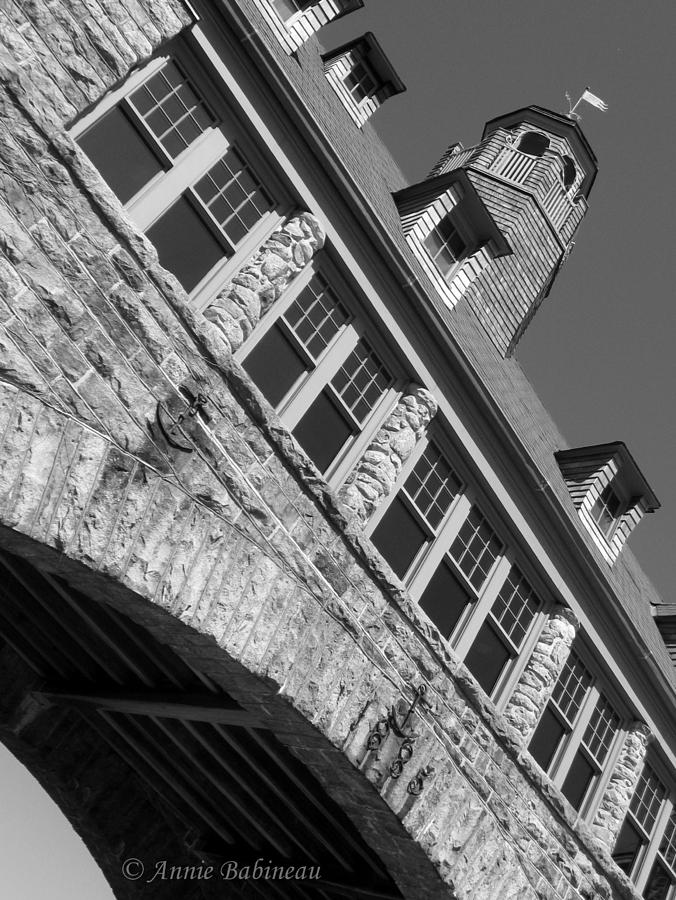 Architecture Photograph - Narragansett Towers #1 by Annie Babineau