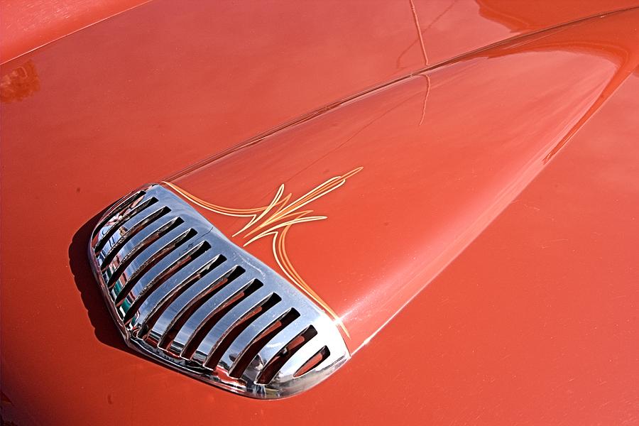 Nash Metropolitan Hood Ornament Photograph by Ed Hughes - Pixels