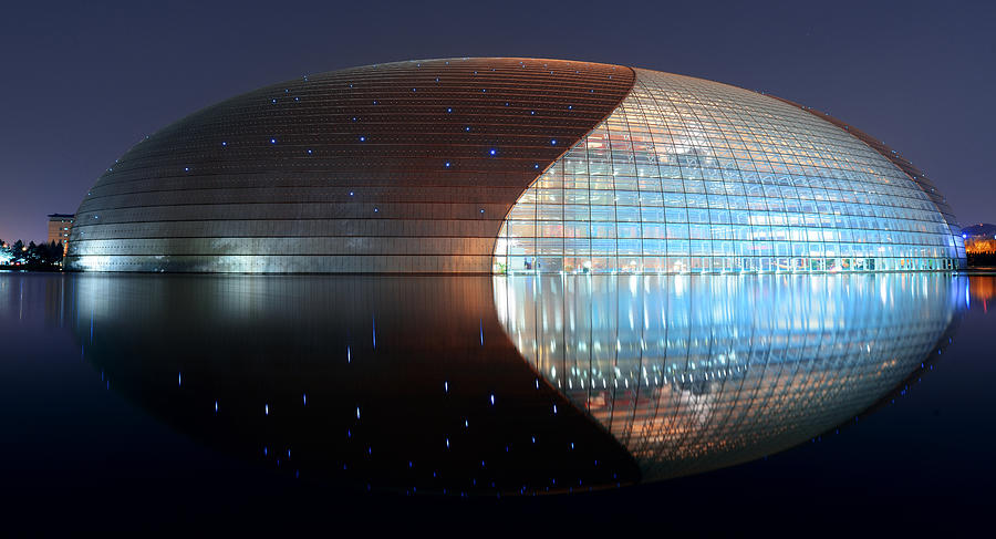 National Centre for the Performing Arts #1 Photograph by Songquan Deng
