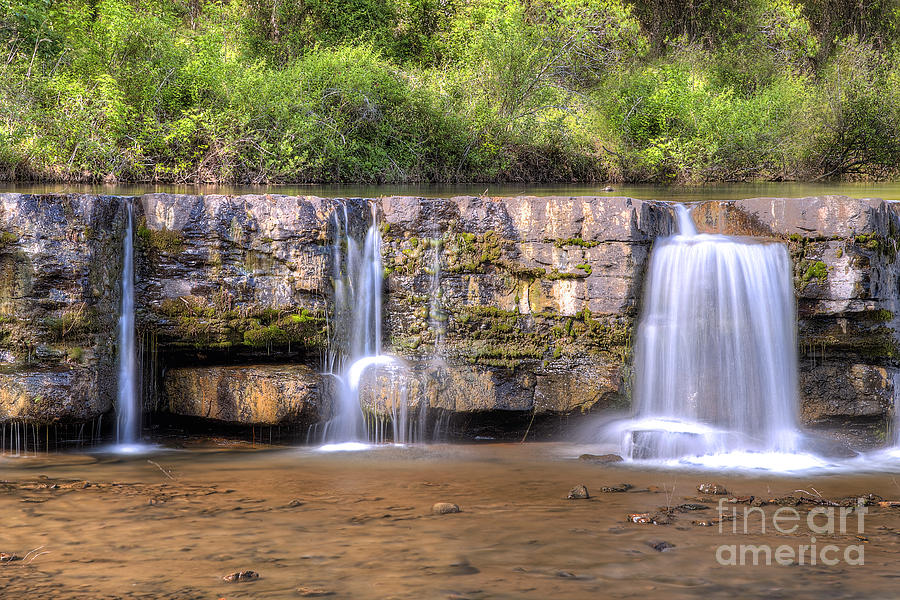 Waterfall Photograph - Natural Dam Falls #1 by Twenty Two North Photography