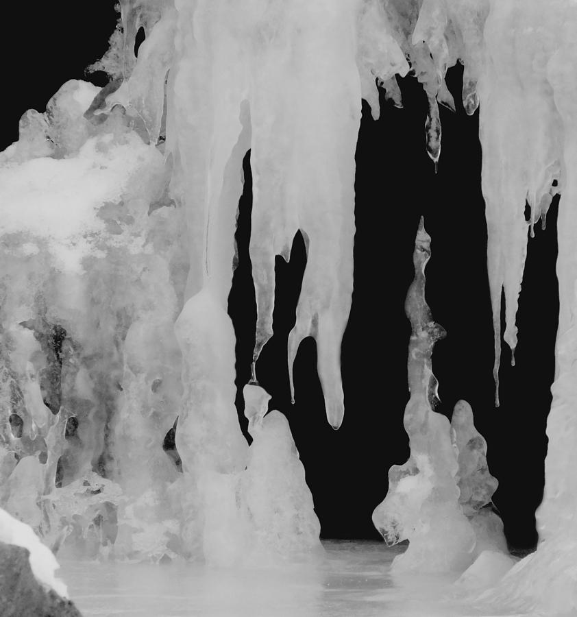 Winter Photograph - Natures ice work #1 by Thomas Samida