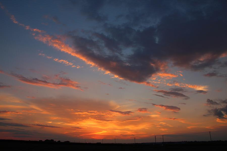Nebraska Sunset #1 Photograph by NebraskaSC