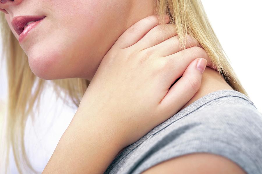 Neck Pain #1 Photograph by Science Photo Library Neck Pain #1 Photograph by Science Photo Library